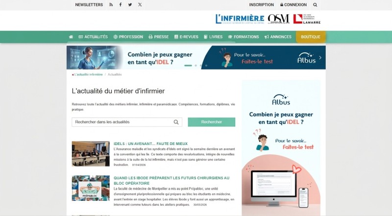 L'Infirmière — santé